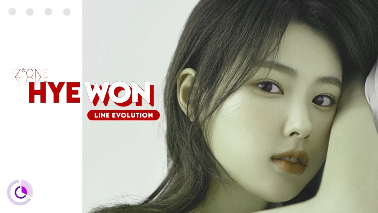 IZ*ONE (아이즈원) & Produce 48 - HYEWON (강혜원) ( Line Evolution ) (2018 - 2021)