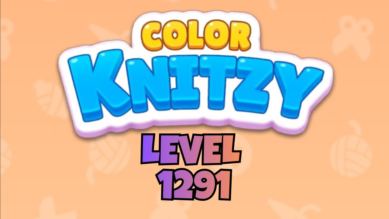 Color Knitzy level 1291 👉 Full Walkthrough & Puzzle Solution