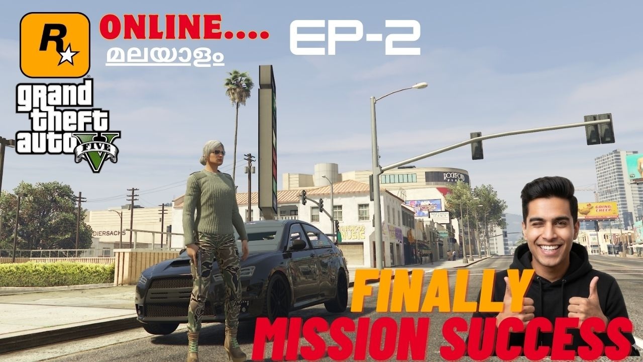 GTA 5 Online Malayalam 🔥 | Finally MISSION SUCCESS! ✅ (Ep. 02) | GTA Online മലയാളം