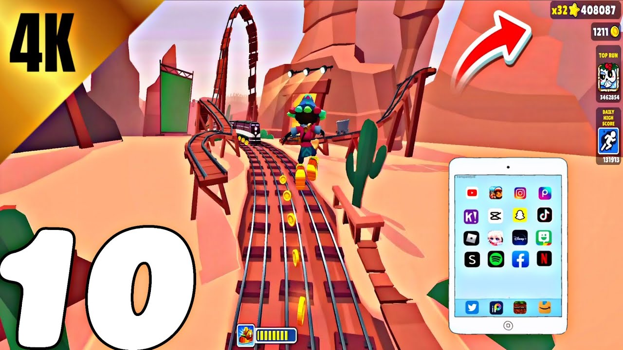 Subway surfers hollywood 2026  - Gameplay Walkthrough Part 10 -  ( iOS, Android ) 4k60FPS 