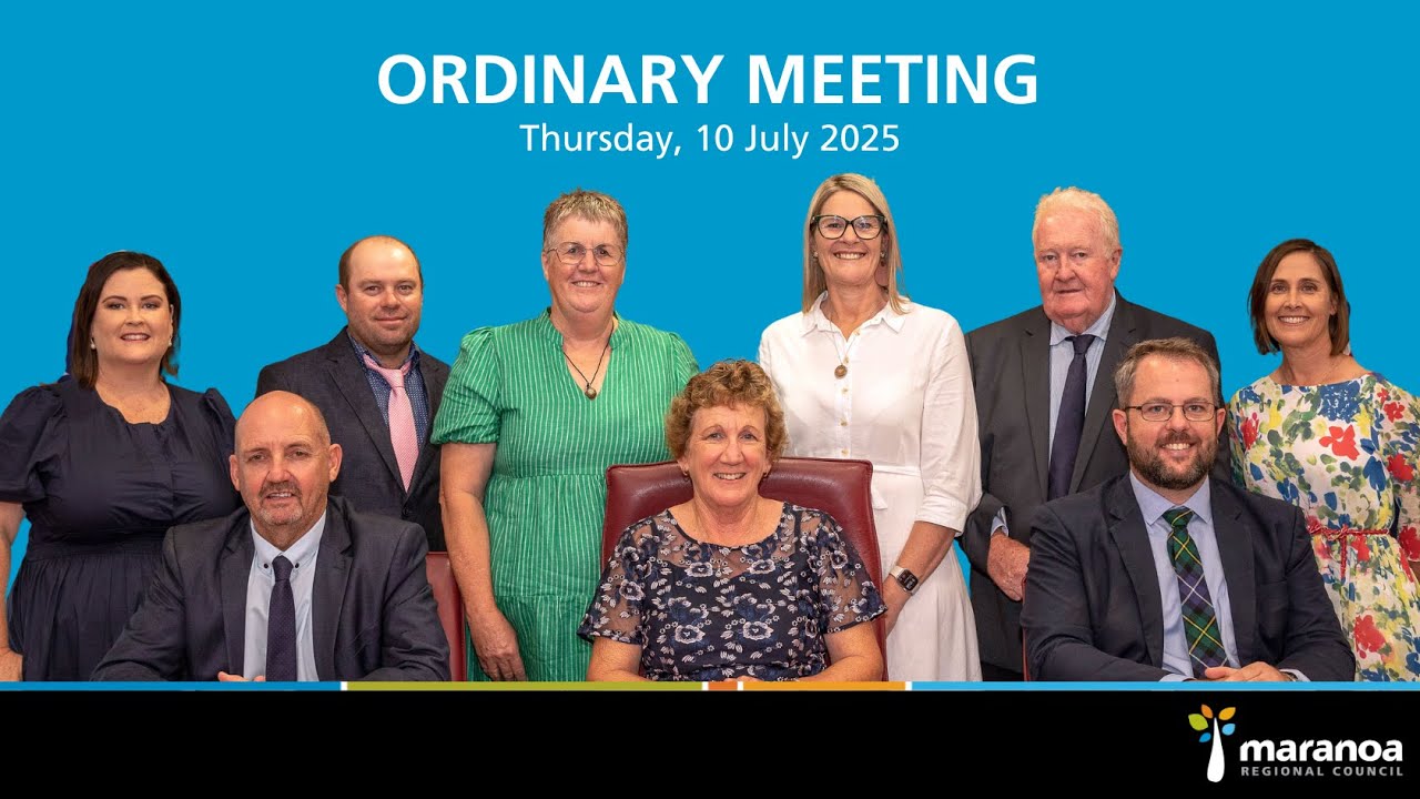 Maranoa Regional Council Ordinary Meeting 10 July 2025