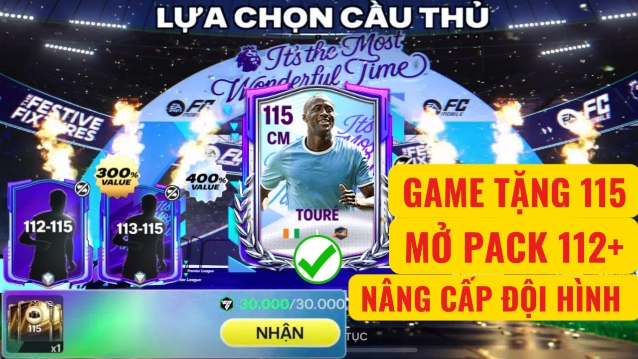 🏆FC MOBILE QT | TÔI NHẬN MIỄN PHÍ 115 SAU KHI TIÊU ĐỦ 30K FC | MỞ CÁC GÓI NGON TUẦN 2 SỰ KIỆN LỄ HỘI