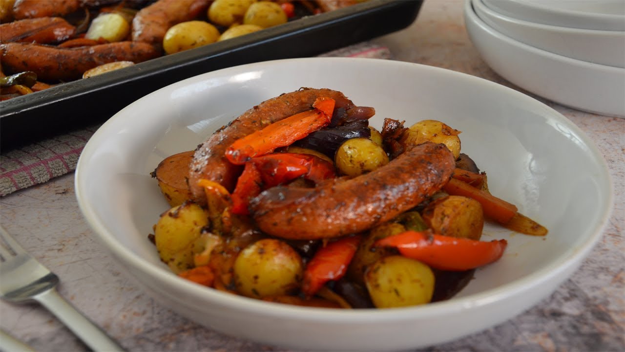 Sausage Traybake – A One-Pot Wonder!
