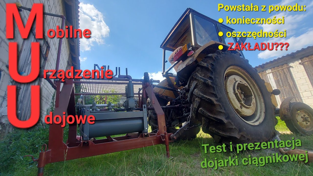 Dojarka na przekaźnik. Test i prezentacja. Wygrany zakład!!!