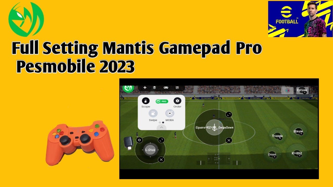 FullSetting Mantis  Gamepad Pro Pesmobile 2023