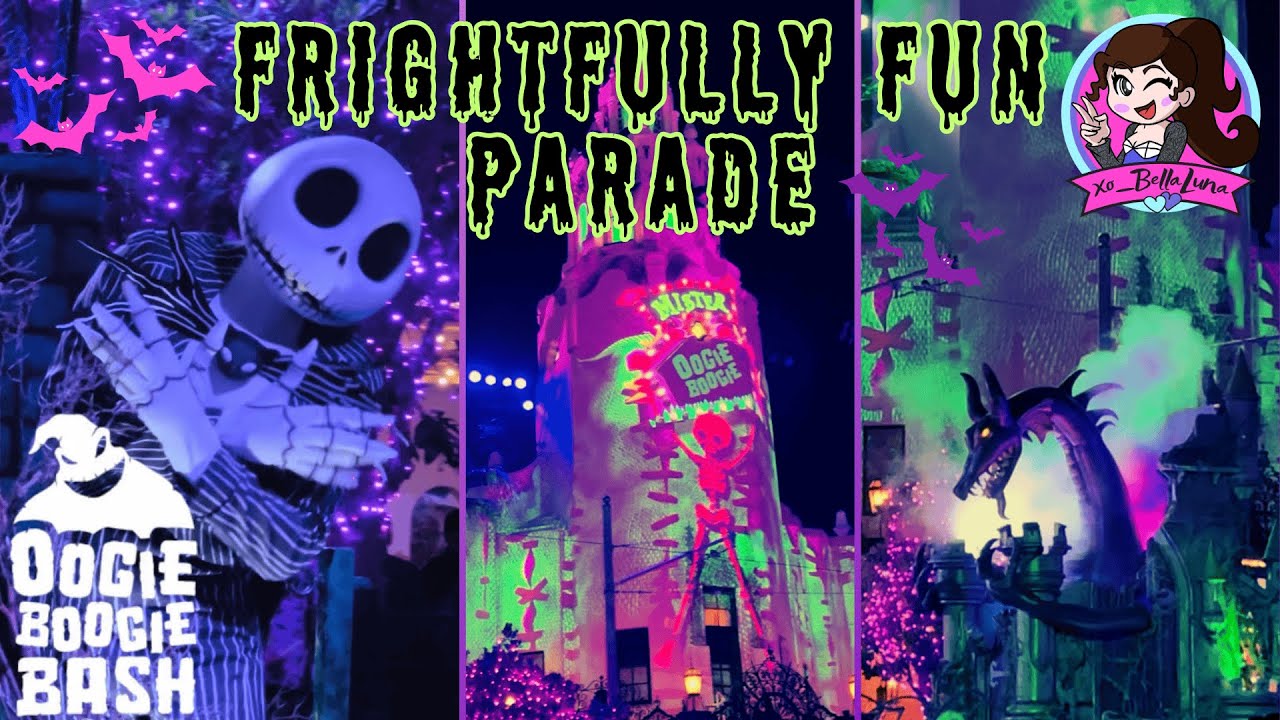 Oogie Boogie 2025 ~ Frightfully Fun Parade ~ Disney's California Adventure Halloween ~ 4K Multi-Cam