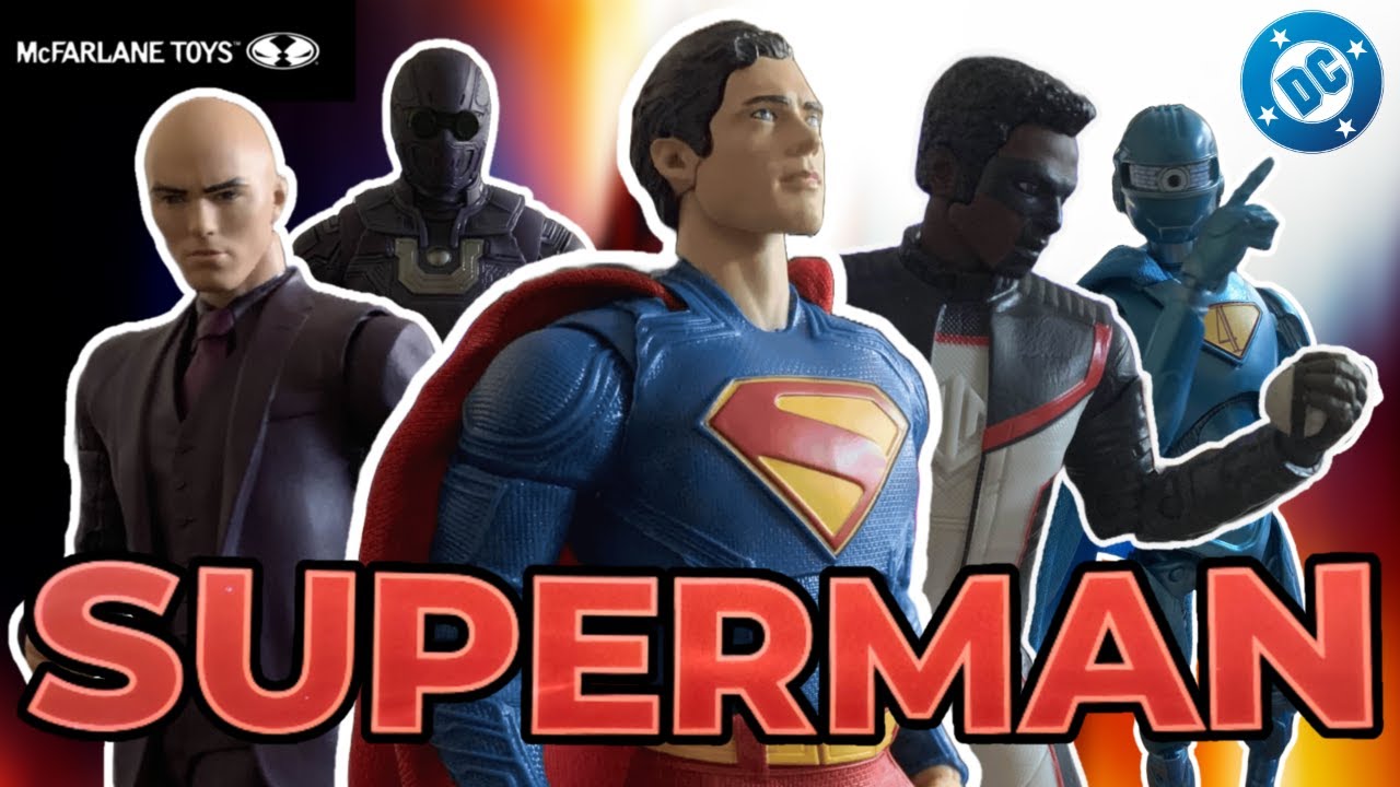 DC Multiverse Superman (2025) Action Figures Review