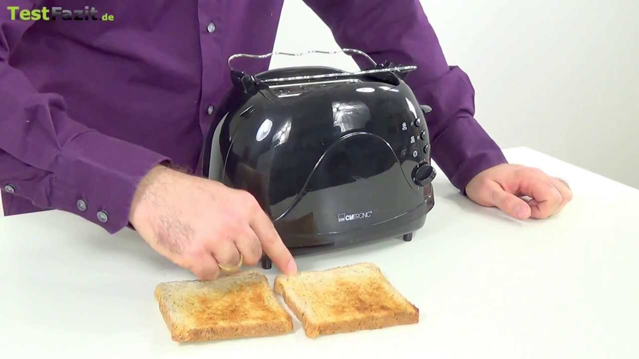 Clatronic TA 3287 Toaster Test