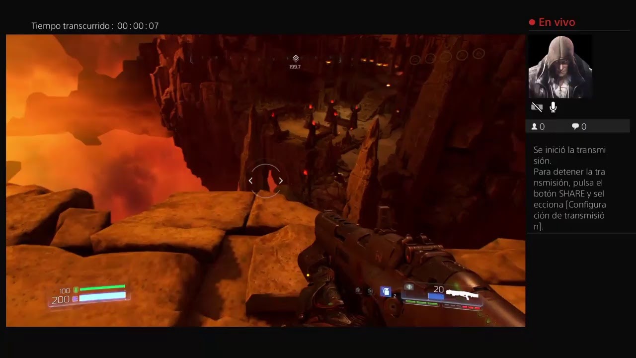 Transmisi&oacute;n de PS4 en vivo de EINVIOLA