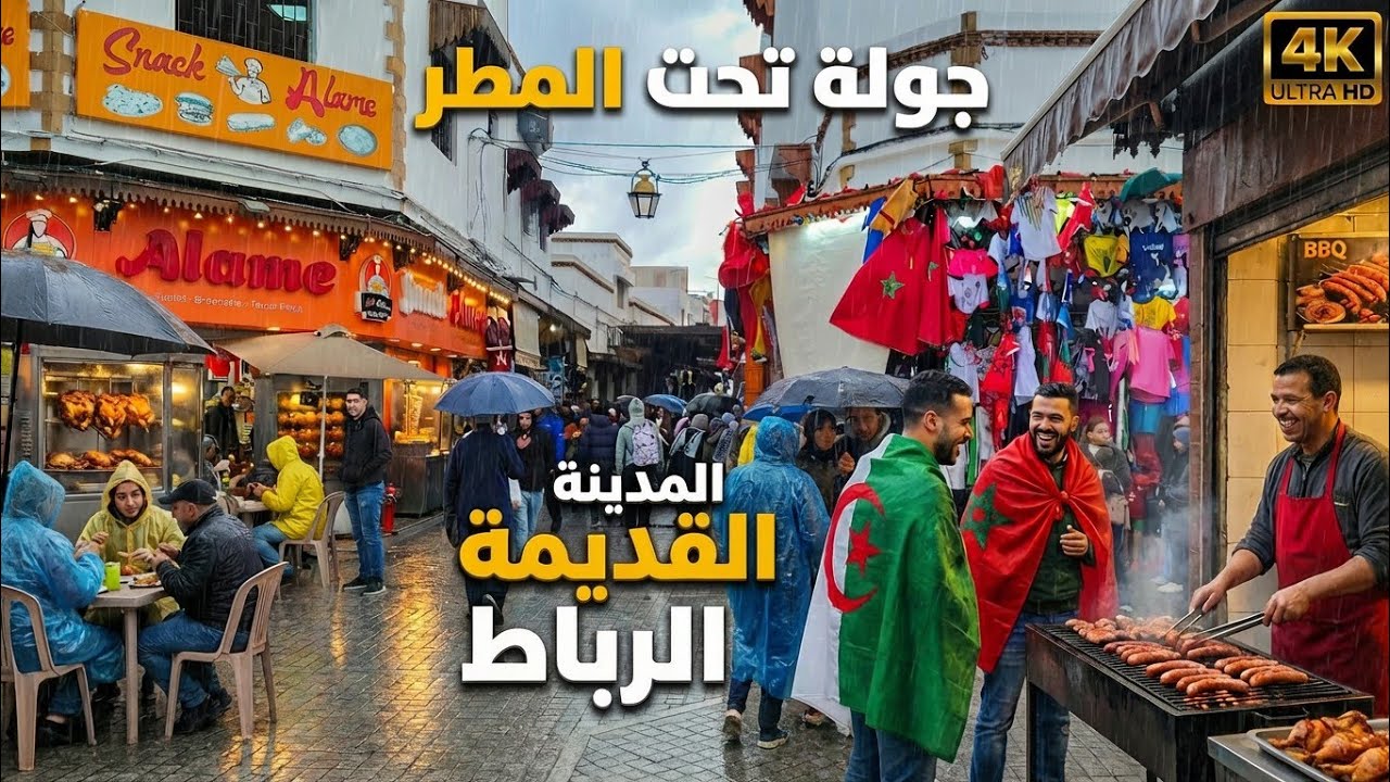 الرباط المدينة القديمة - أجواء الكان بالمغرب rabat old medina walking tour 🇲🇦