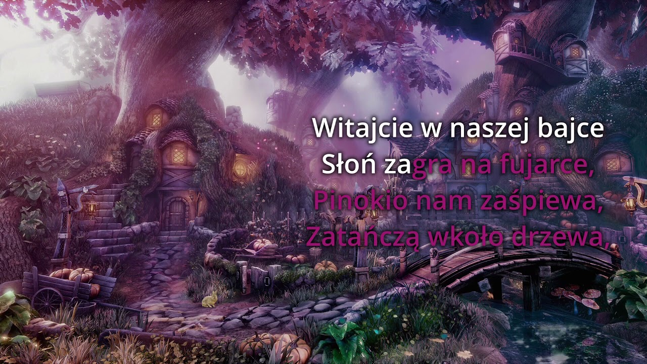 Witajcie w naszej bajce karaoke/wersja instrumentalna