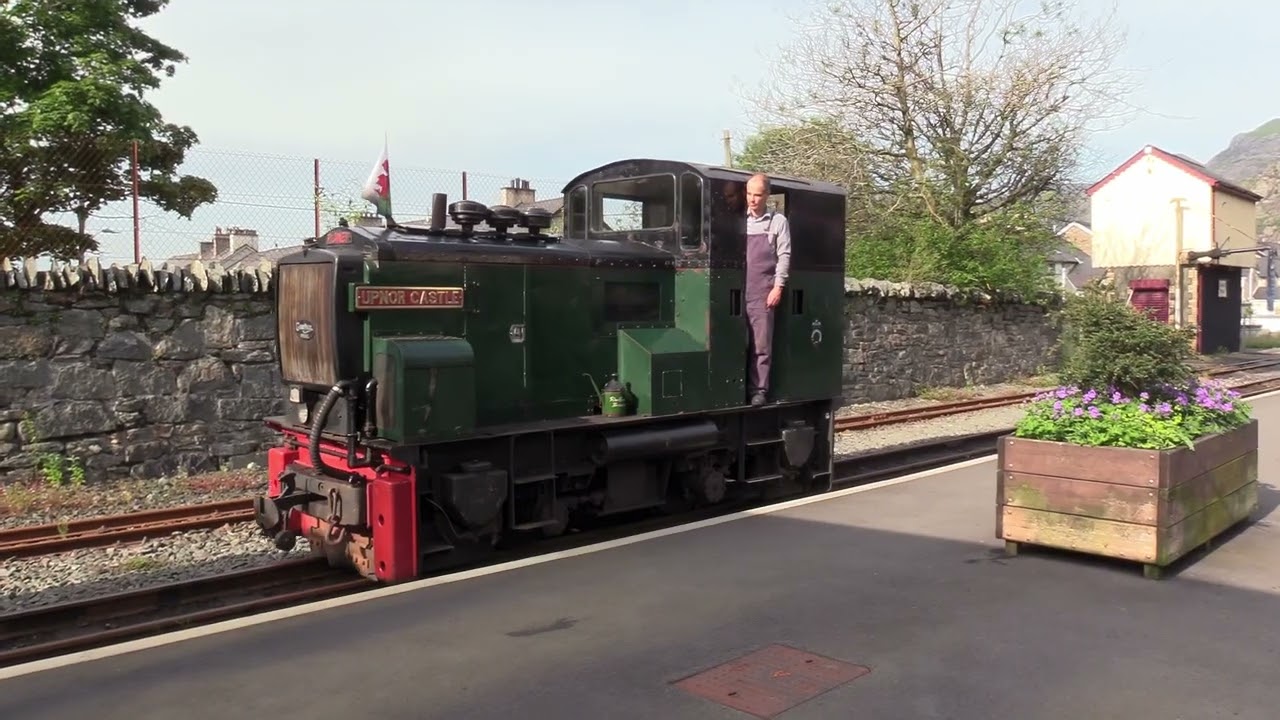 Ffestinog Railway70th Anniversary - Friday, including Upnor Castle in action to Blaenau
