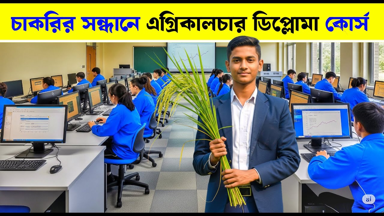 চাকরির সন্ধানে Agriculture Diploma | এগ্রিকালচার ডিপ্লোমা | Agriculture University | Farming Course