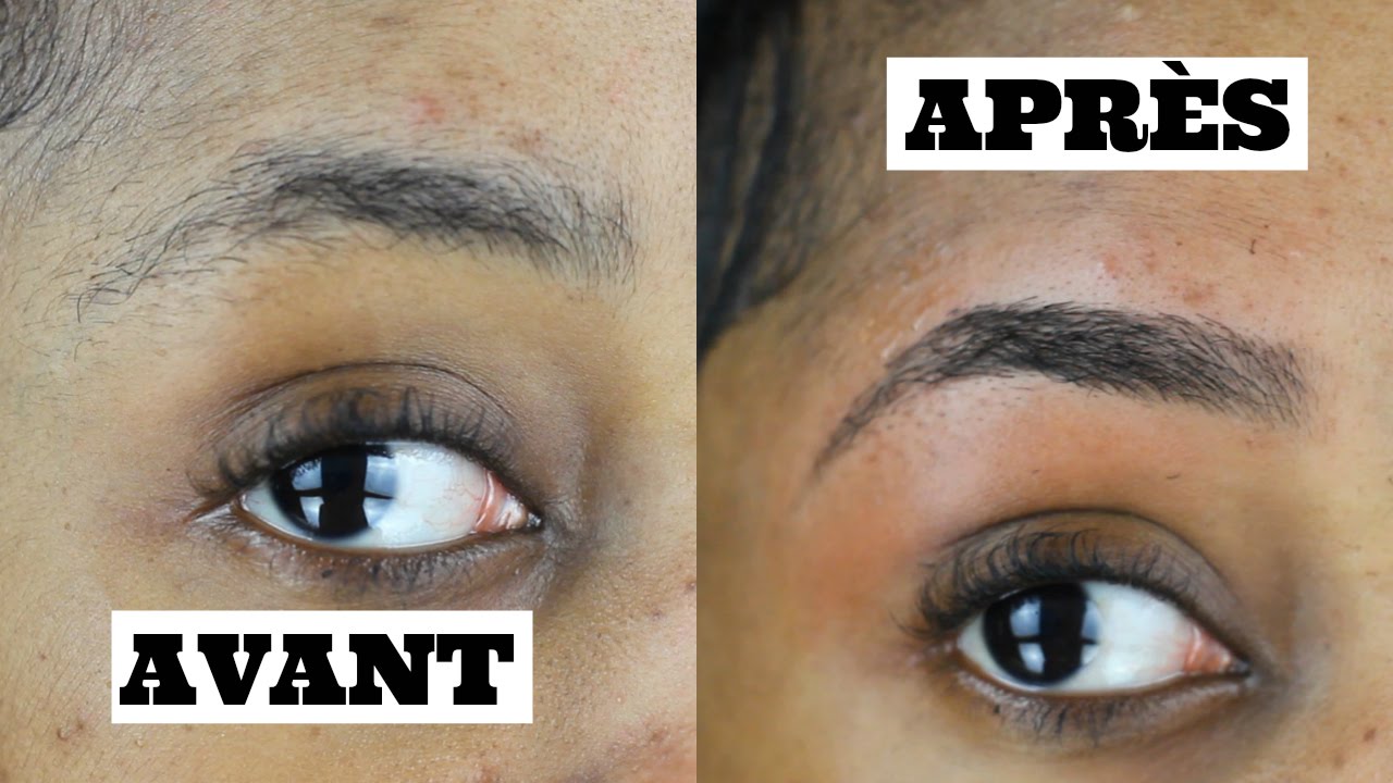 Épilation des sourcils FACILE, SANS DOULEUR et à la maison