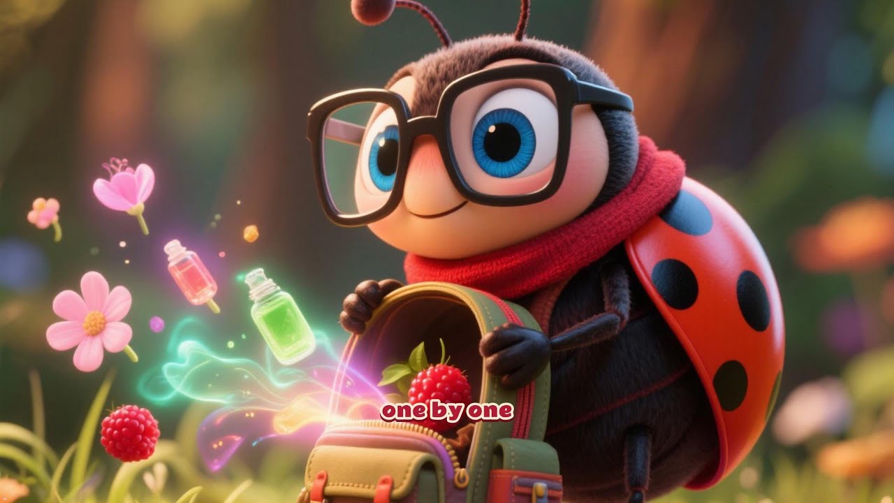 🐞🎒Ruby and the Backpack Full of Smells 🎒🌸🐞 | A Cozy Sensory Story for Kids