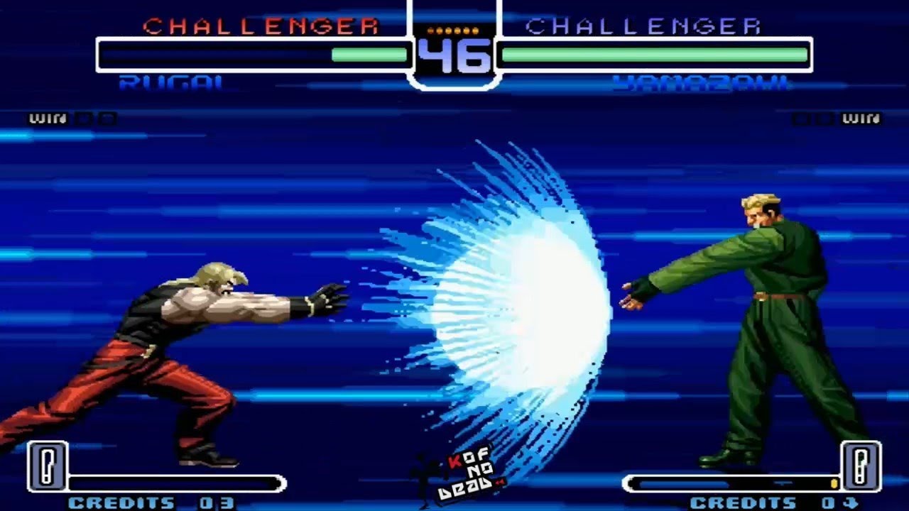 Yamazaki Regresar Poderes vs Varios Personajes KOF 2002