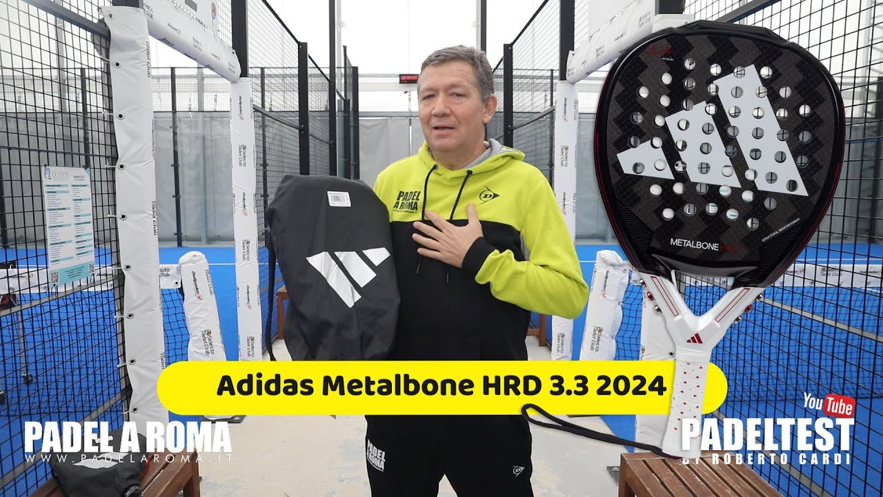 Recensione Adidas Metalbone HRD 3.3 2024. Padel Test by Roberto Cardi