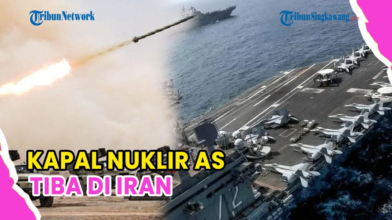🔺KAPAL NUKLIR AS TIBA DI IRAN, IRAN SIAP DI BUMI HANGUSKAN❗