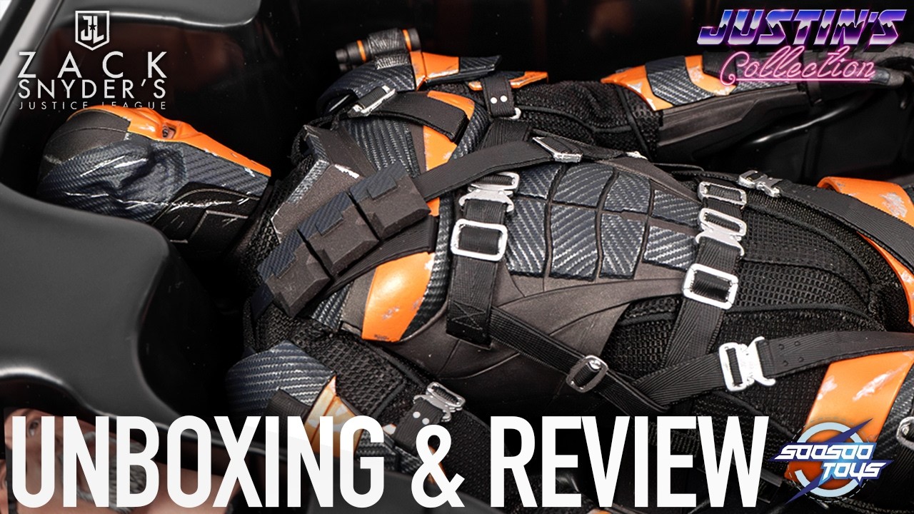 $190?! Deathstroke Justice League 1/6 Scale Figure SooSoo Toys Unboxing & Review
