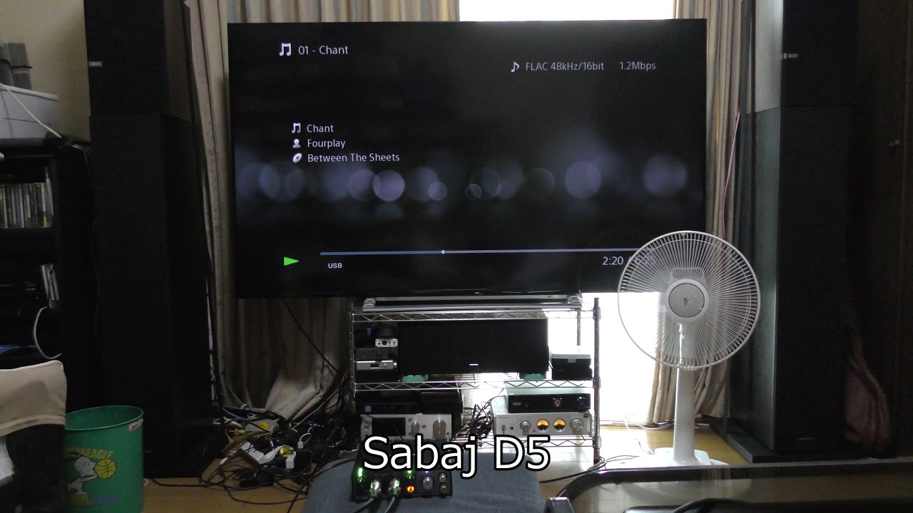 Sabaj D5 ( ～ 2:31 ) vs. SMSL M100 ( 2:32 ～ )