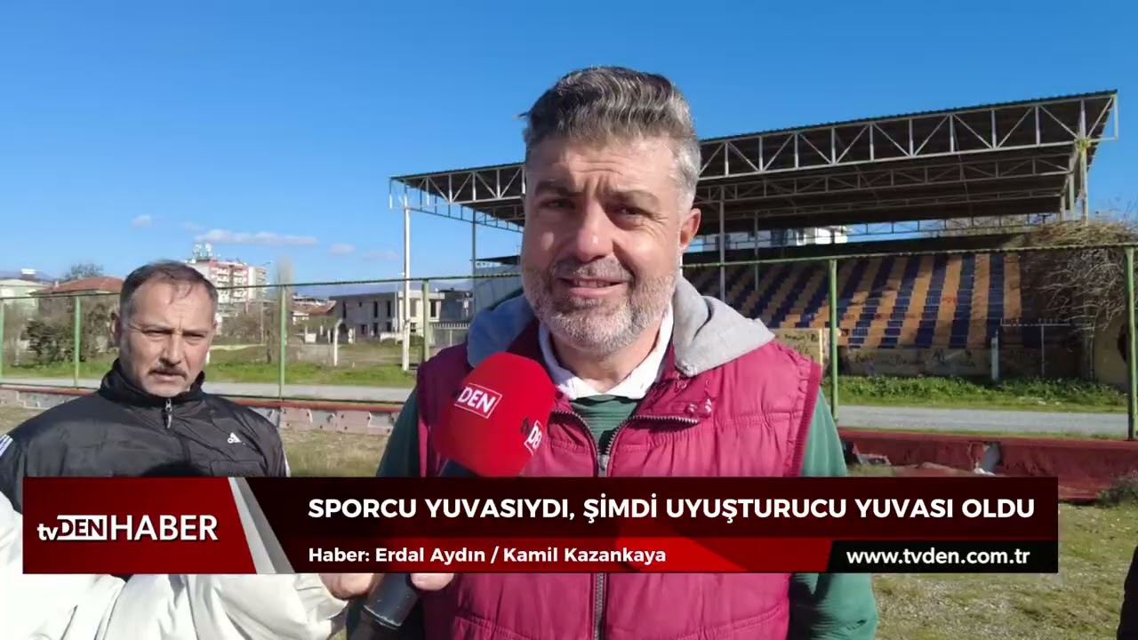 Önceden sporcu yuvasıydı şimdi uyuşturucu yuvası oldu