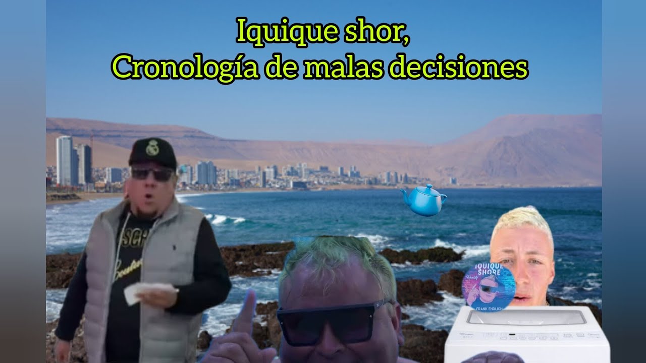 Iquique shor, Cronología de malas decisiones