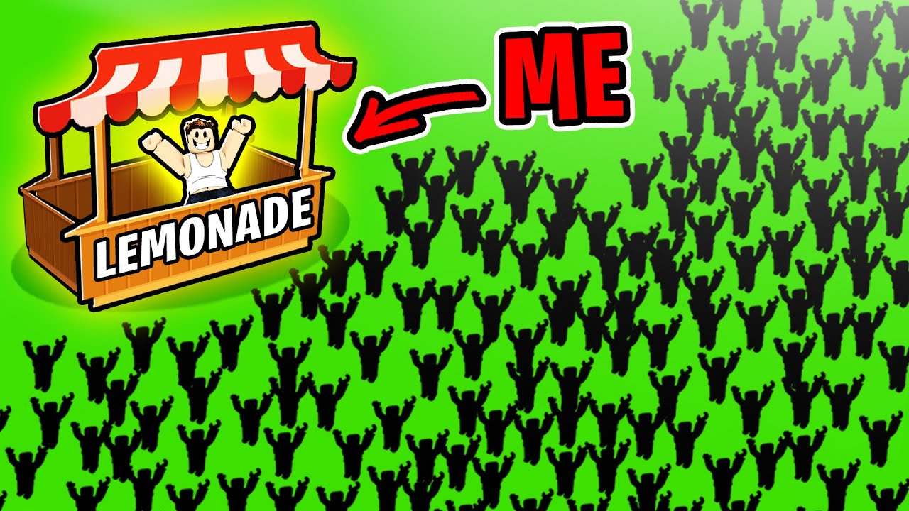 MAX LEVEL LEMONADE TYCOON in Roblox