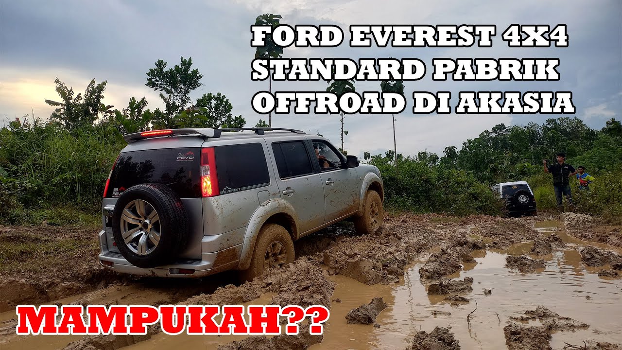 OFFROAD NEKAD FORD EVEREST STANDARD PABRIK || JADINYA BEGINI NIH!!!