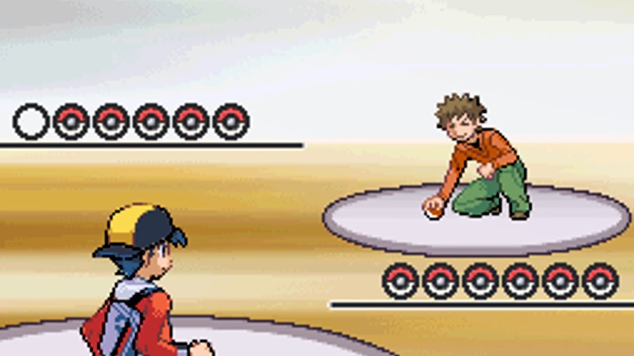 1st Kanto Gym Battle vs Brock [Pokemon HeartGold]