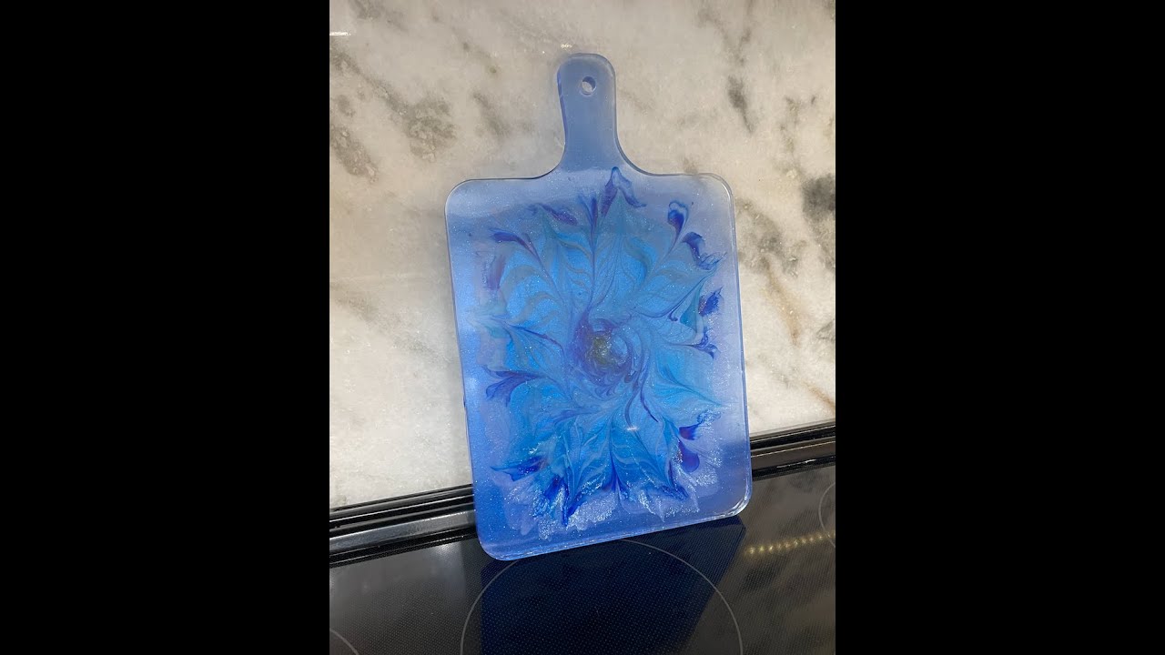 #212 3D Cutting/Charcuterie Board with Epoxy Resin