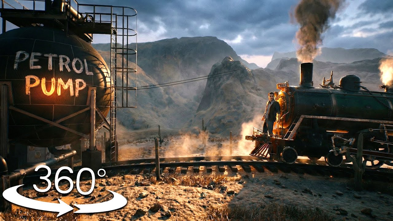 Train Crаsh Accident In 360° | VR/8K