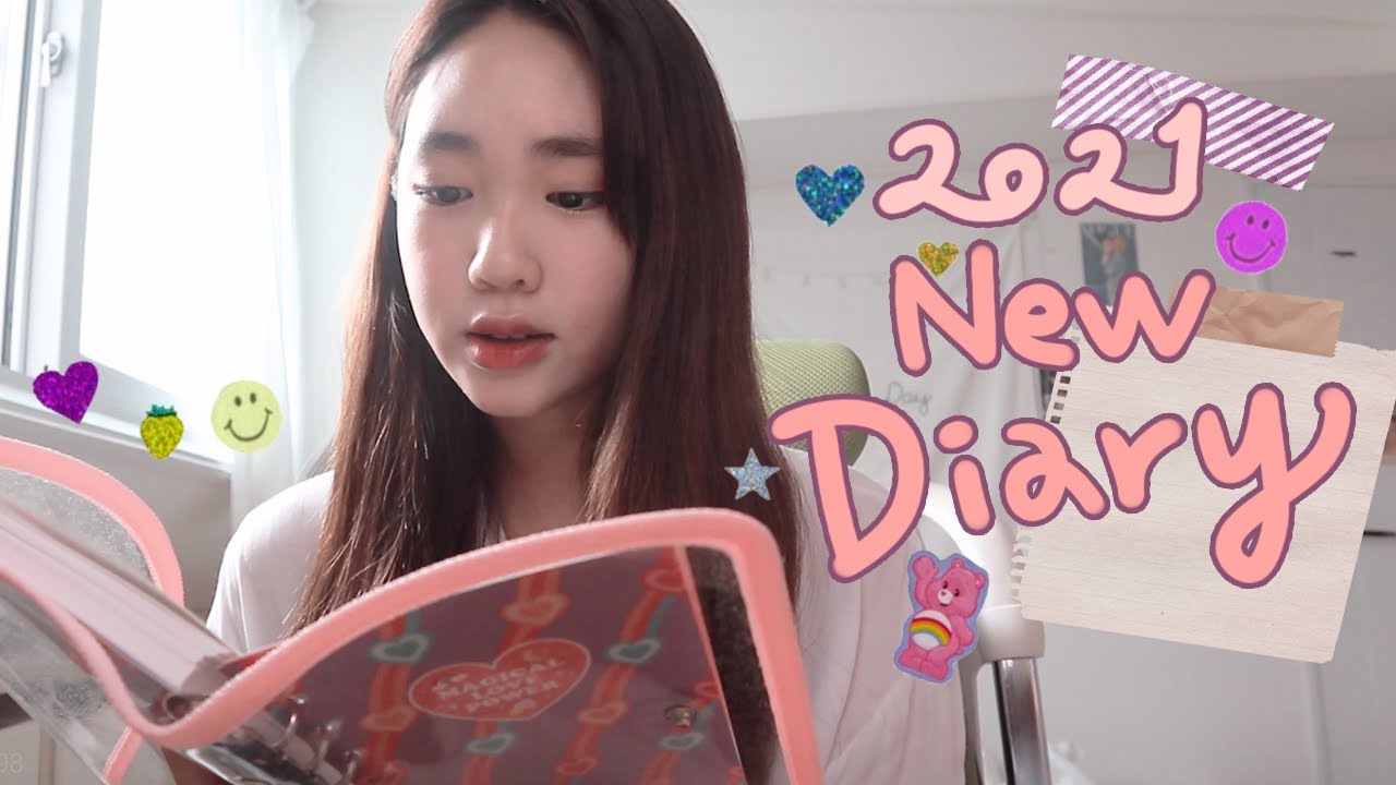 [ENG] 제 새해 목표는요❓❔ | 다이어리 꾸미고📔✨ 버킷리스트 작성까지✏