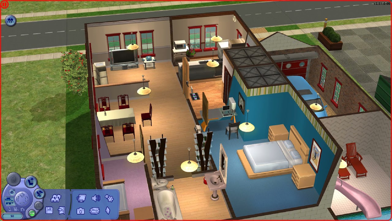 The Sims 2 Building RebelHill || Big Apartment Building