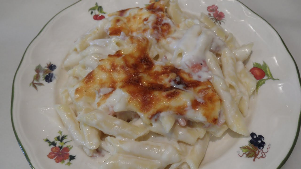 MACARRONES 🍝 con *BECHAMEL y JAMÓN SERRANO* 😋 🚩 Recetasro&music 35