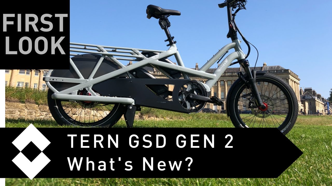 A more detailed look at the 2nd Generation Tern GSD Electric Utility Bike
