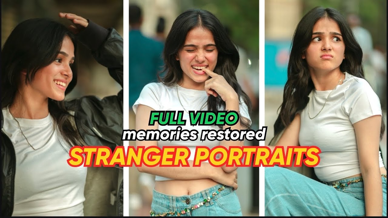 😂Suguniiii | Memories Restored |Stranger portraits | India | Bengaluru Shaks