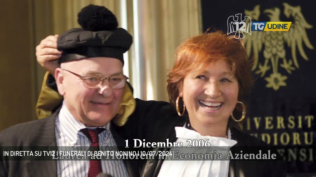 IN DIRETTA SU TV12 I FUNERALI DI BENITO NONINO | 10/07/2024