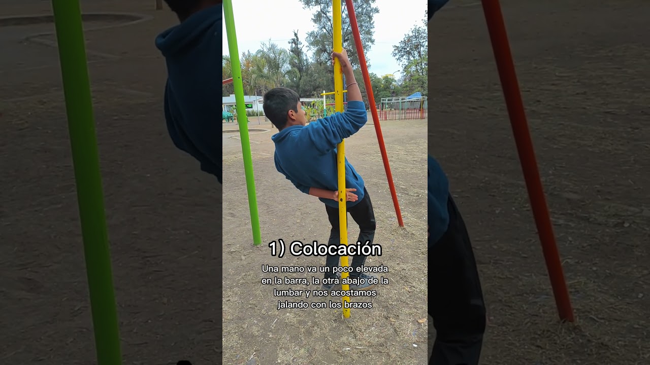 Front Flag en solo 2 pasos ✅ #calisthenics #streetworkout #calistenia