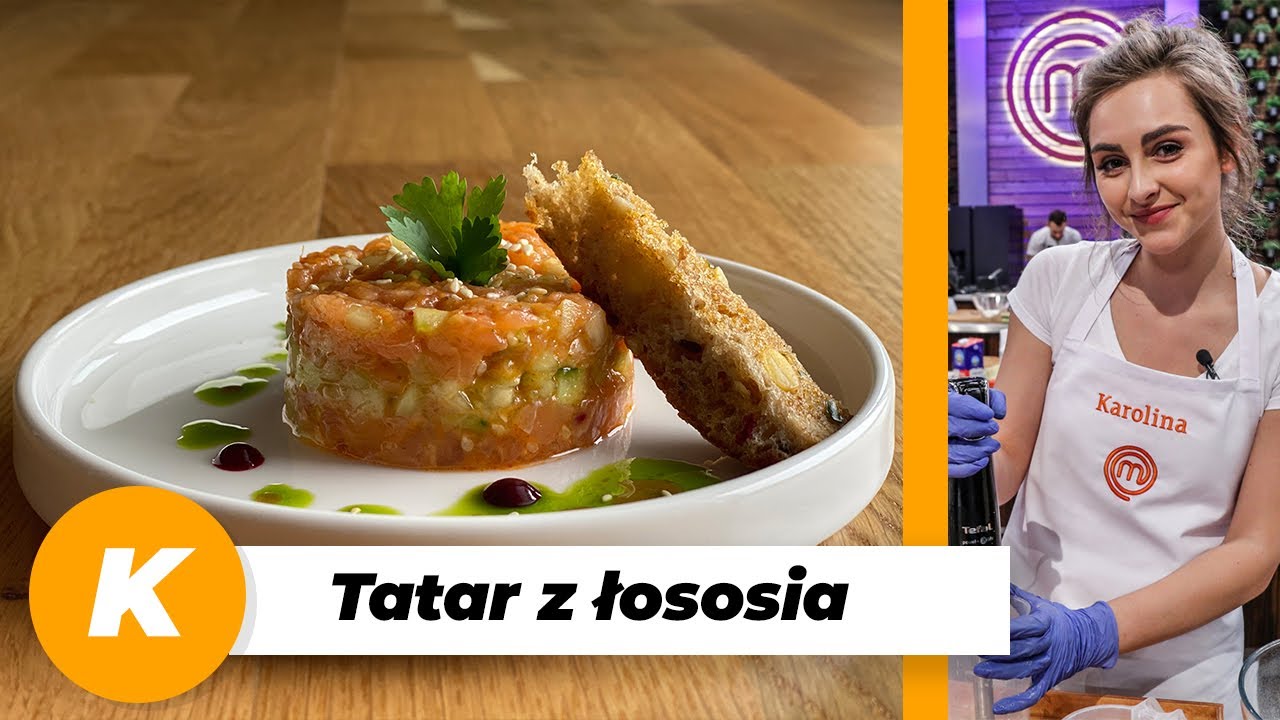 TATAR Z ŁOSOSIA z musztardą z ananasa | Karolina Źródłowska