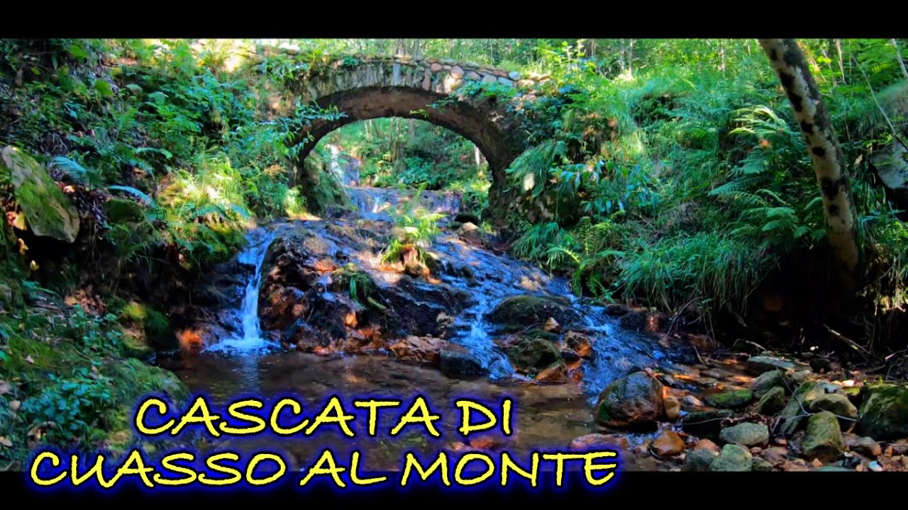 CASCATA di Cuasso al Monte e il suo punto PANORAMICO mozzafiato !!!