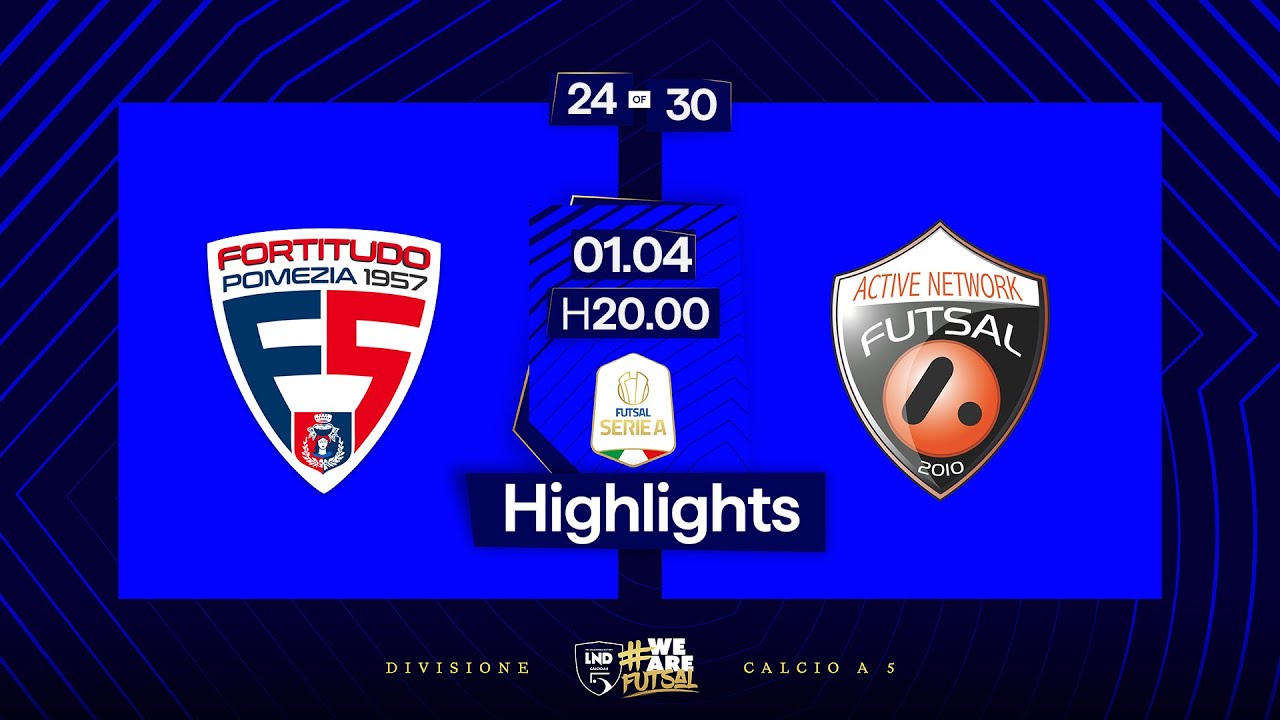 Fortitudo Pomezia-Active Network 4-0 | 24ª giornata | Serie A 2024/2025 | Highlights