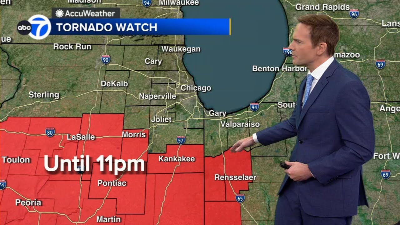 Tornado Watch issued for south suburbs, NW Indiana