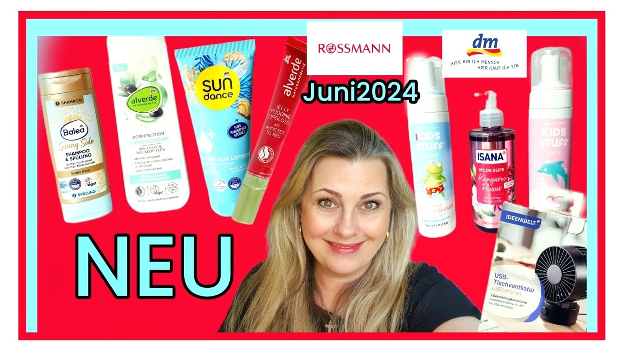 ROSSMANN UND DM HAUL | alle Neuheiten  Juni 2024