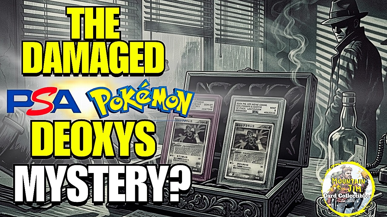 The Damaged PSA - Pokemon Deoxys Mystery?