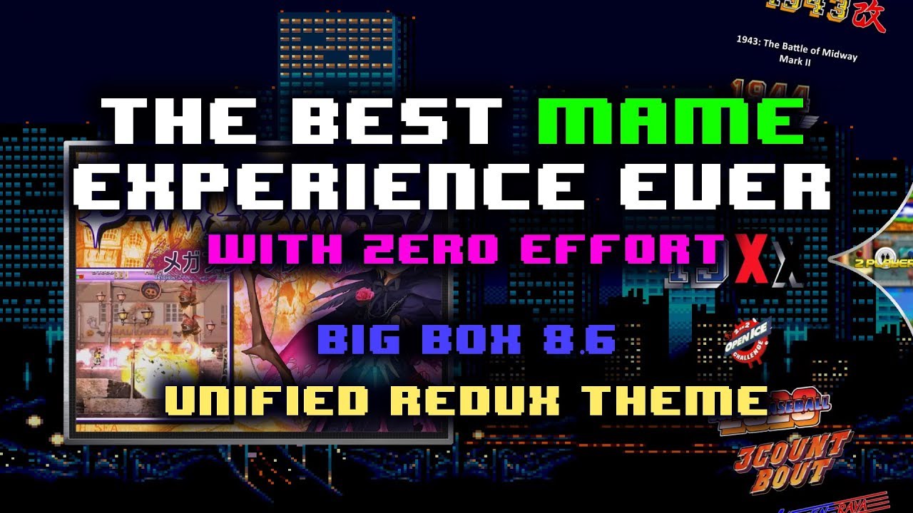 LaunchBox Big Box - Unified Redux - Arcade/MAME Demo