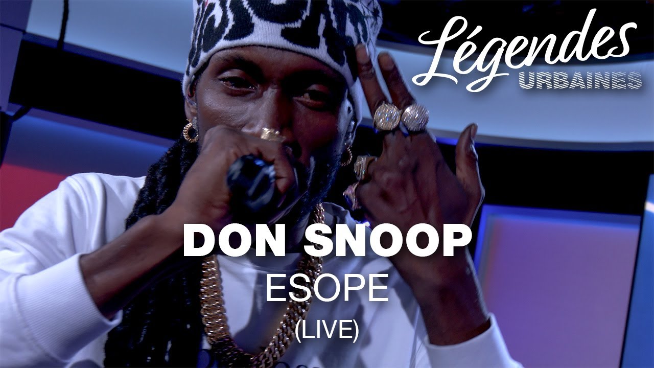 Don Snoop - Esope en live dans Légendes Urbaines