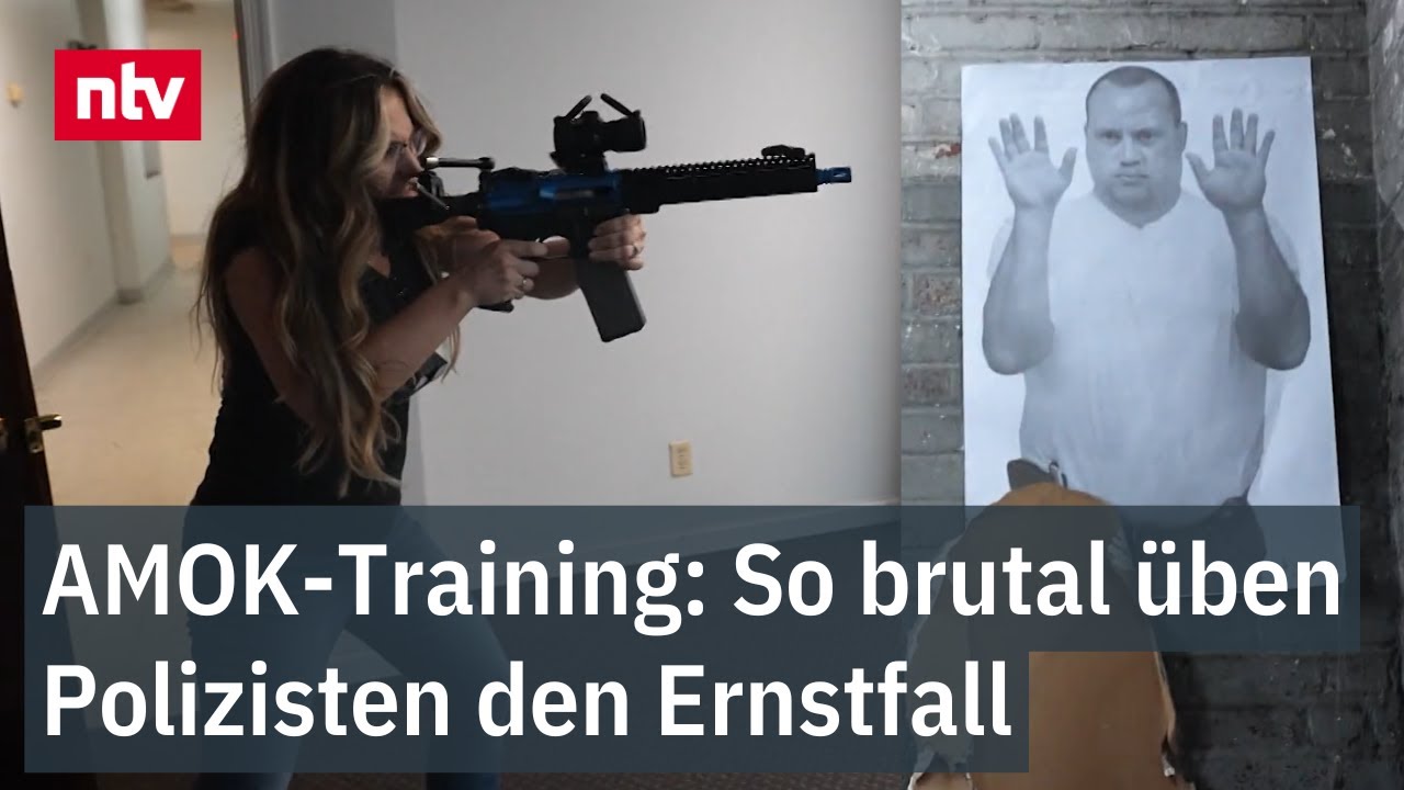 AMOK-Training: So brutal üben Polizisten den Ernstfall