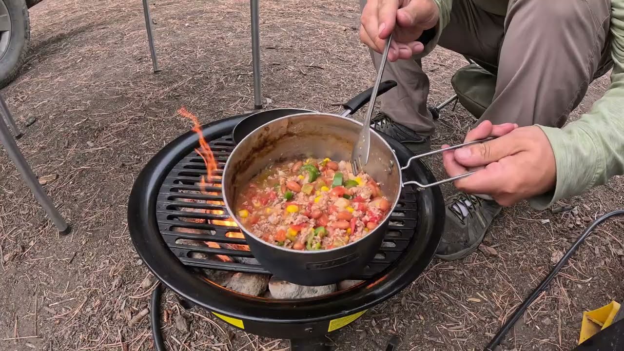 Легкий ужин на костре, который понравится детям!