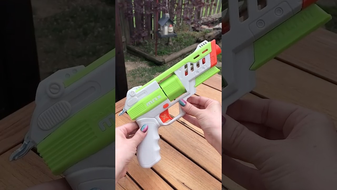 Dart Zone Max Nitroshot+ Outlaw Blaster! #shorts #satisfyingvideo #asmr