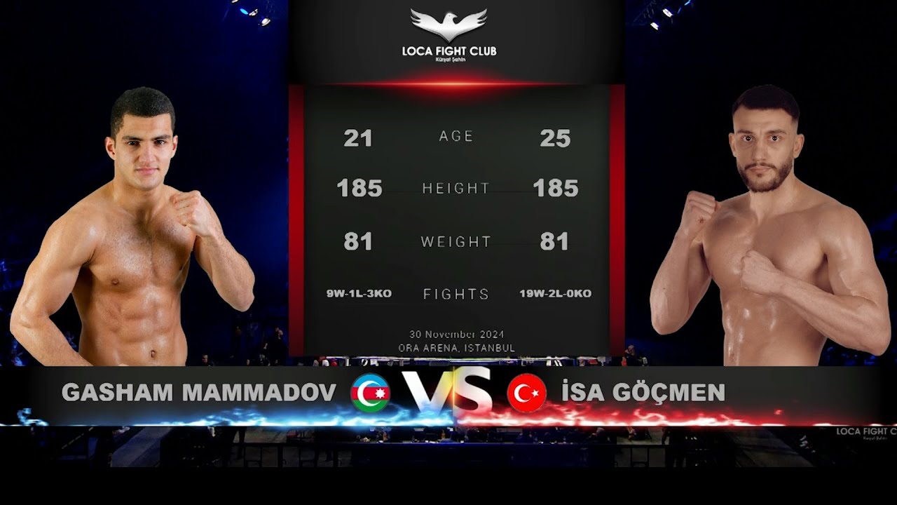 TÜRKİYE VS AZERBAYCAN İSA GÖÇMEN & GASHAM MAMMADOV MAÇININ TAMAMI   30 KASIM 2024